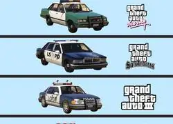 Los coches de la pasma