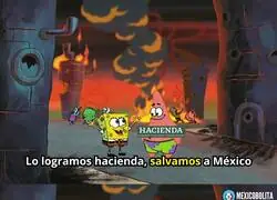 M&eacute;xico ha sido salvado