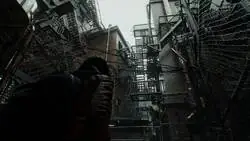 Este screenshot es gameplay del Resident Evil Requiem