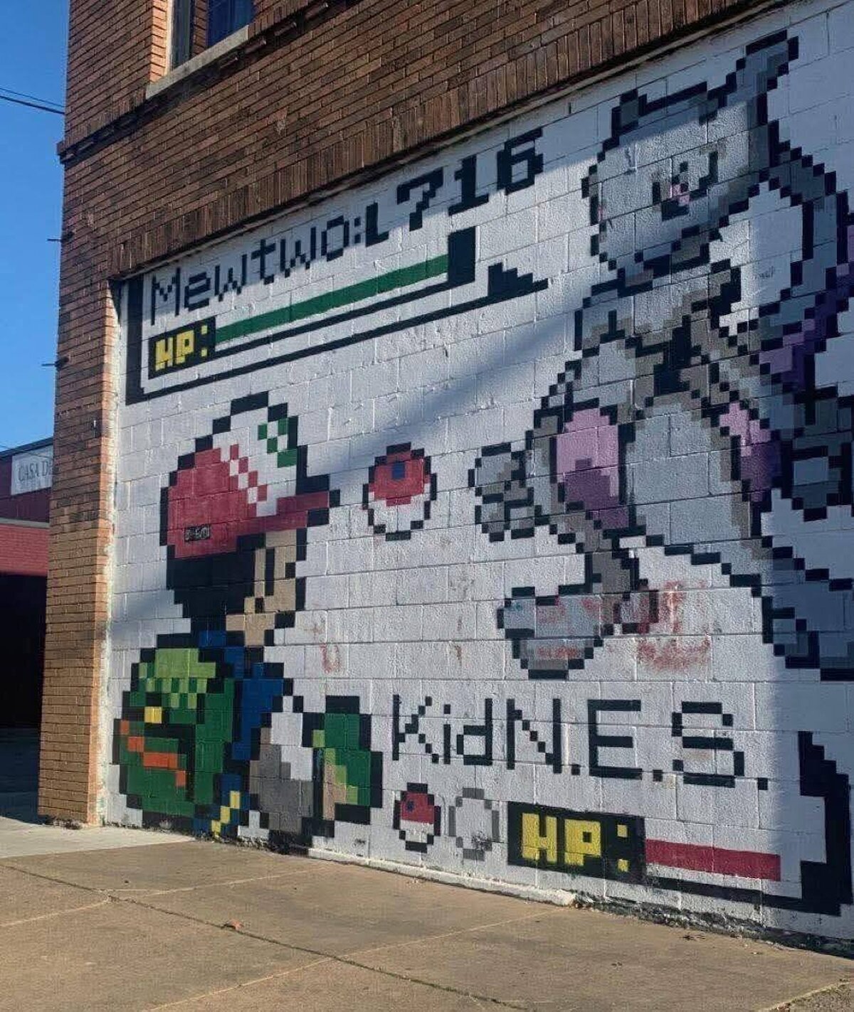 De los murales más duros que he visto