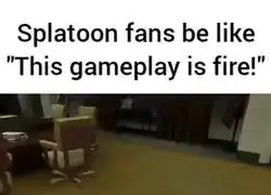 El extra&ntilde;o gameplay de Splatoon
