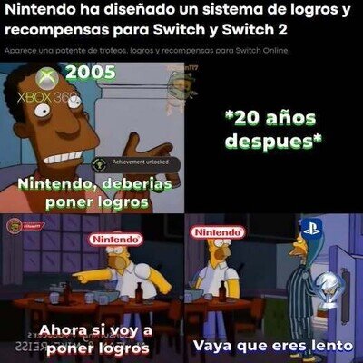 Nintendo estrena los logros