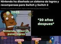 Nintendo estrena los logros