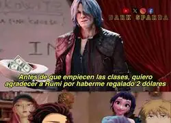 Dante dando lecciones a los nuevos