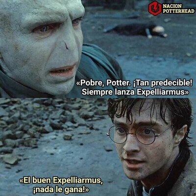 El desgraciao se pas&oacute; los siete libros spameando el mismo hechizo...