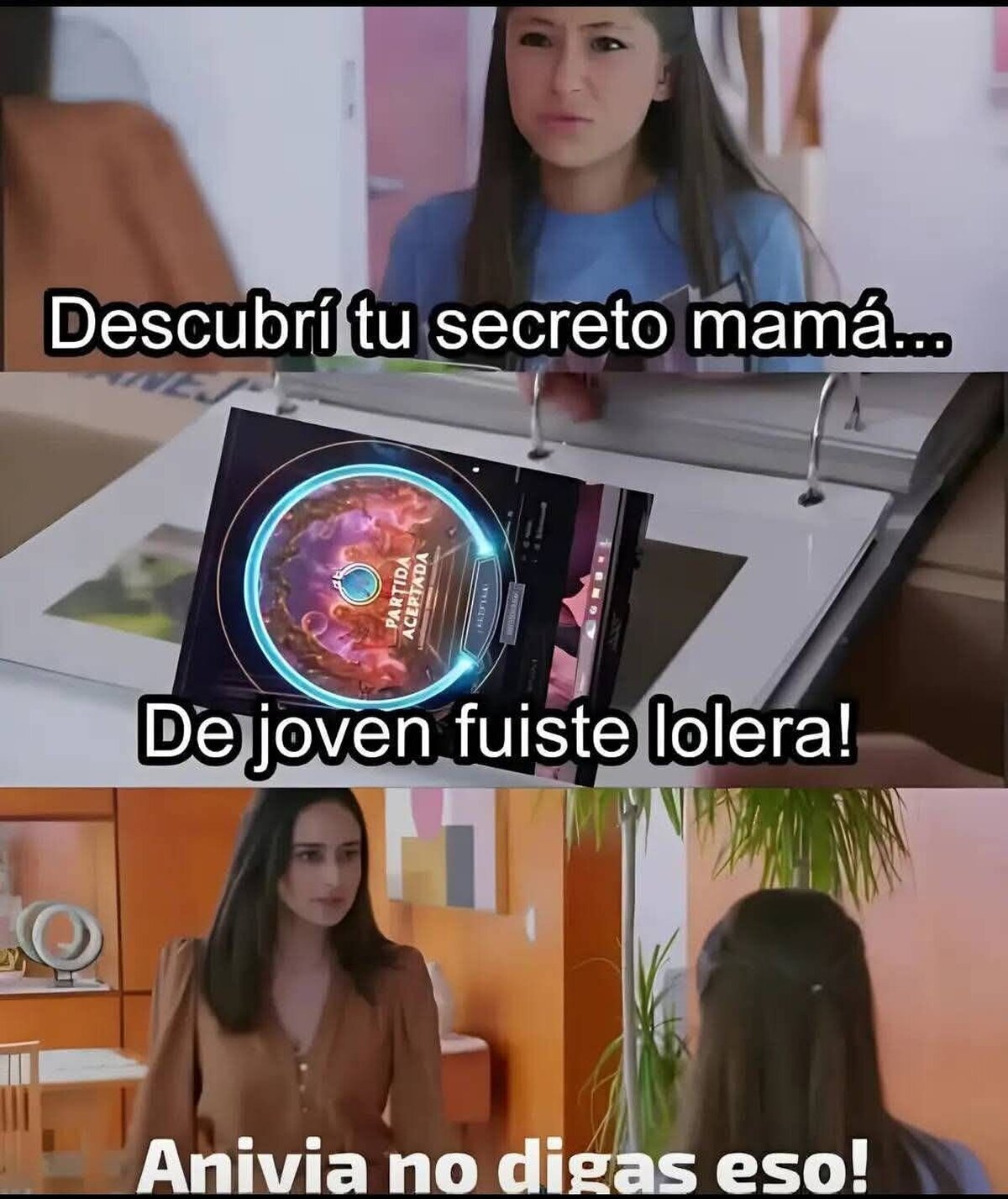 Esa no es im madre..