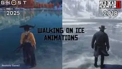 Comparando Ghost of Yotei con el de siempre: Red Dead Redemption 2