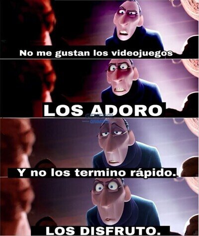 La vida de un gamer es sencilla en muchos aspectos