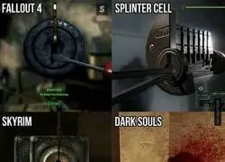 Abriendo cofres en algunos juegos