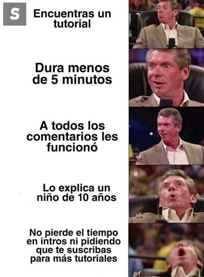 El video tutorial perfecto