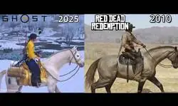 La comparaci&oacute;n que faltaba: Los m&uacute;sculos de los caballos en RDR y Ghost of Yotei