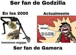 &iquest;Alguien se acuerda de Gamera?