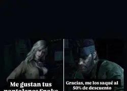 Snake es muy menso