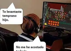 Le di la vuelta al reloj