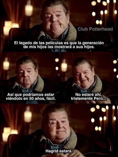 Siempre tendremos a Hagrid