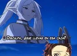 Tanjiro: mi exito en taquilla , elfa en pausa.