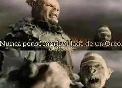 Los orcos no son amigos de nadie