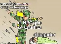 El sacrificio de un buen NPC