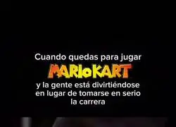 As&iacute; no se juega Mario Kart