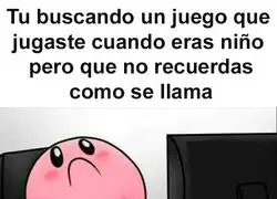 Un juego que no recuerdas