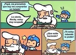 Problemas paterno-filiales en Megaman