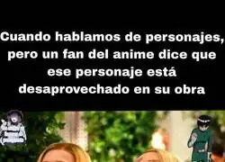 Hablemos de personajes desaprovechados