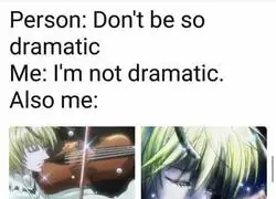 No soportaba el melodrama de la hormiga esta