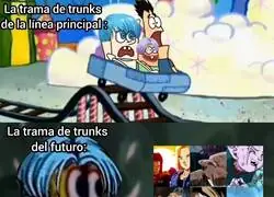 Trunks del futuro, una locura