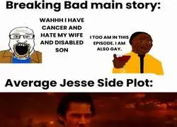 Jesse Pinkman era quien peor lo pasaba