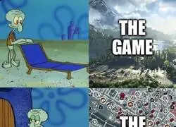 Un juego con un mapa horrible