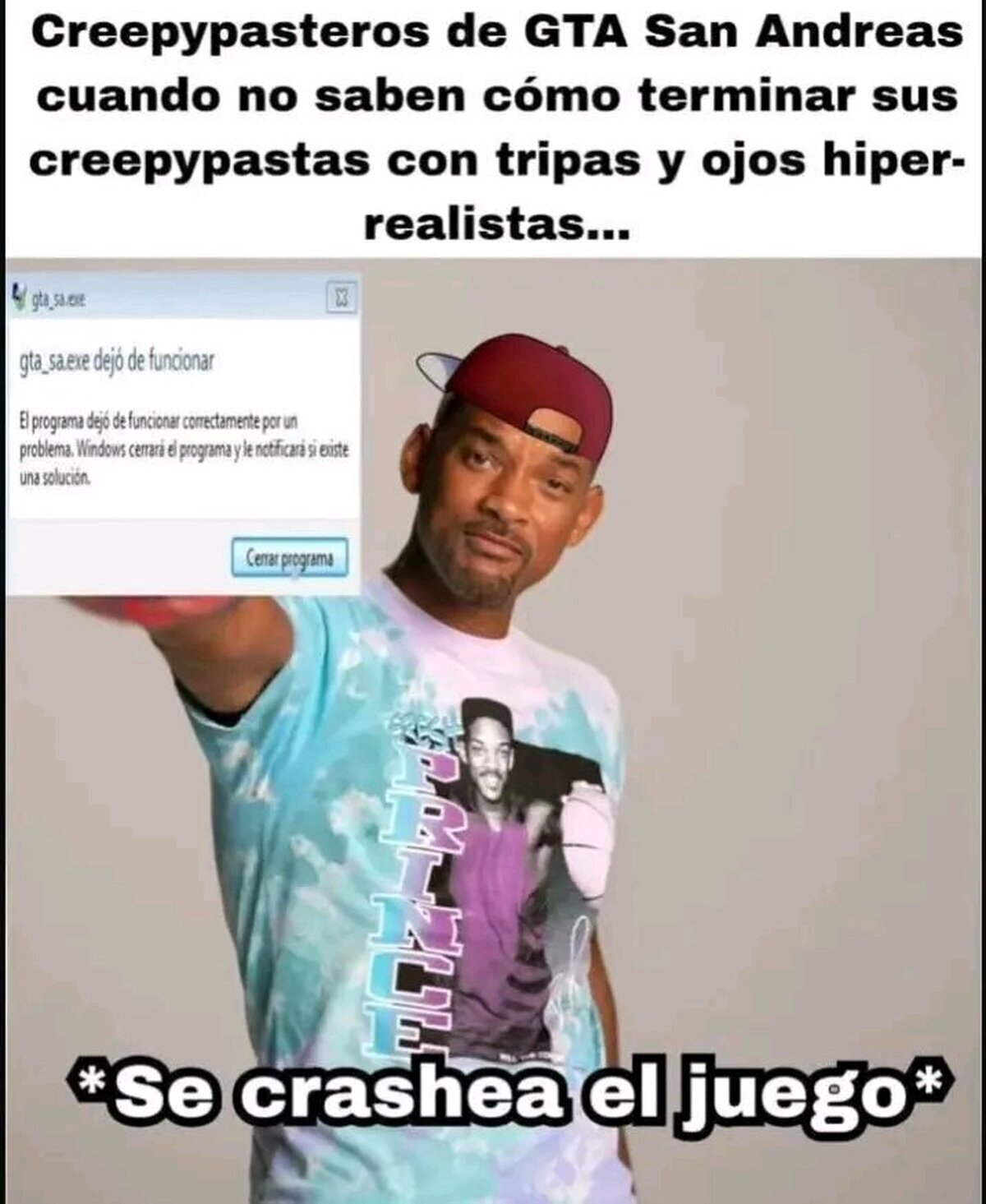 El final m&aacute;s predecible de un creepypasta