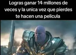 Thanos sin suerte
