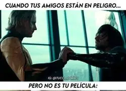 &iquest;Donde est&aacute;n los otros Avengers?