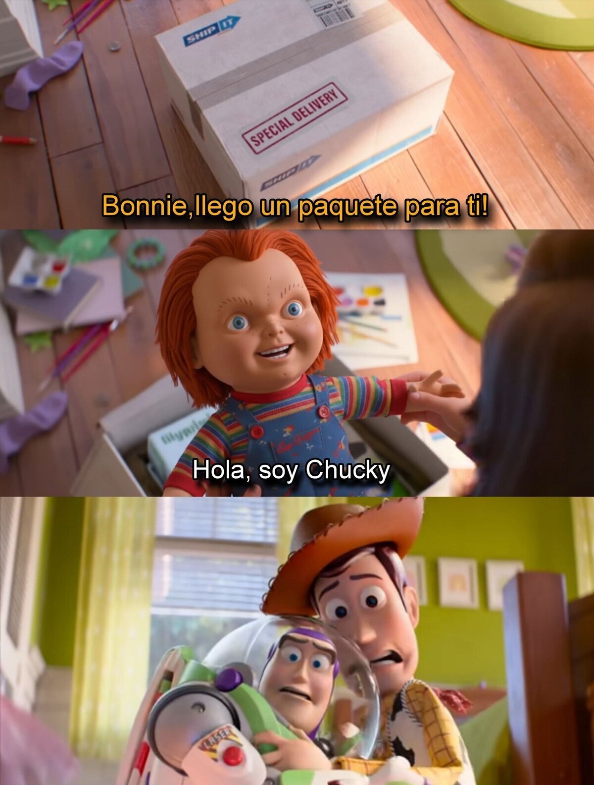 Este mu&ntilde;eco tambi&eacute;n se mueve
