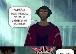 Cuidado Moises, le gusta hacer trampa