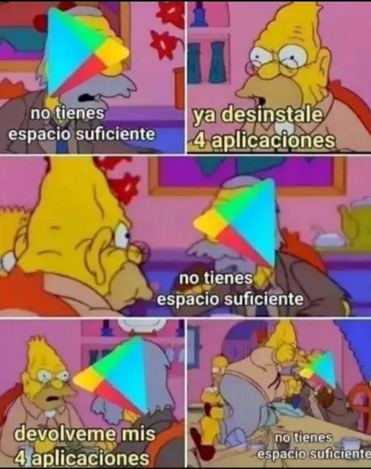 Odio la falta de espacio