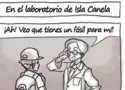 Oye, aqu&iacute; hay otro fosil...