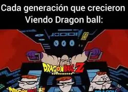 Las generaciones de Dragon Ball
