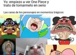 No puedo ver One Piece con seriedad