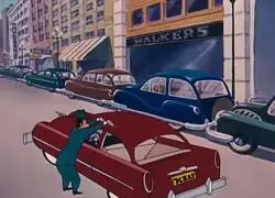 Esta caricatura de hace 80 a&ntilde;os  imaginando c&oacute;mo ser&iacute;an los coches del futuro