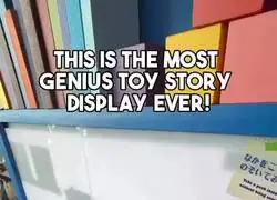 En Jap&oacute;n est&aacute; el display publicitario de Toy Story m&aacute;s genial de todos
