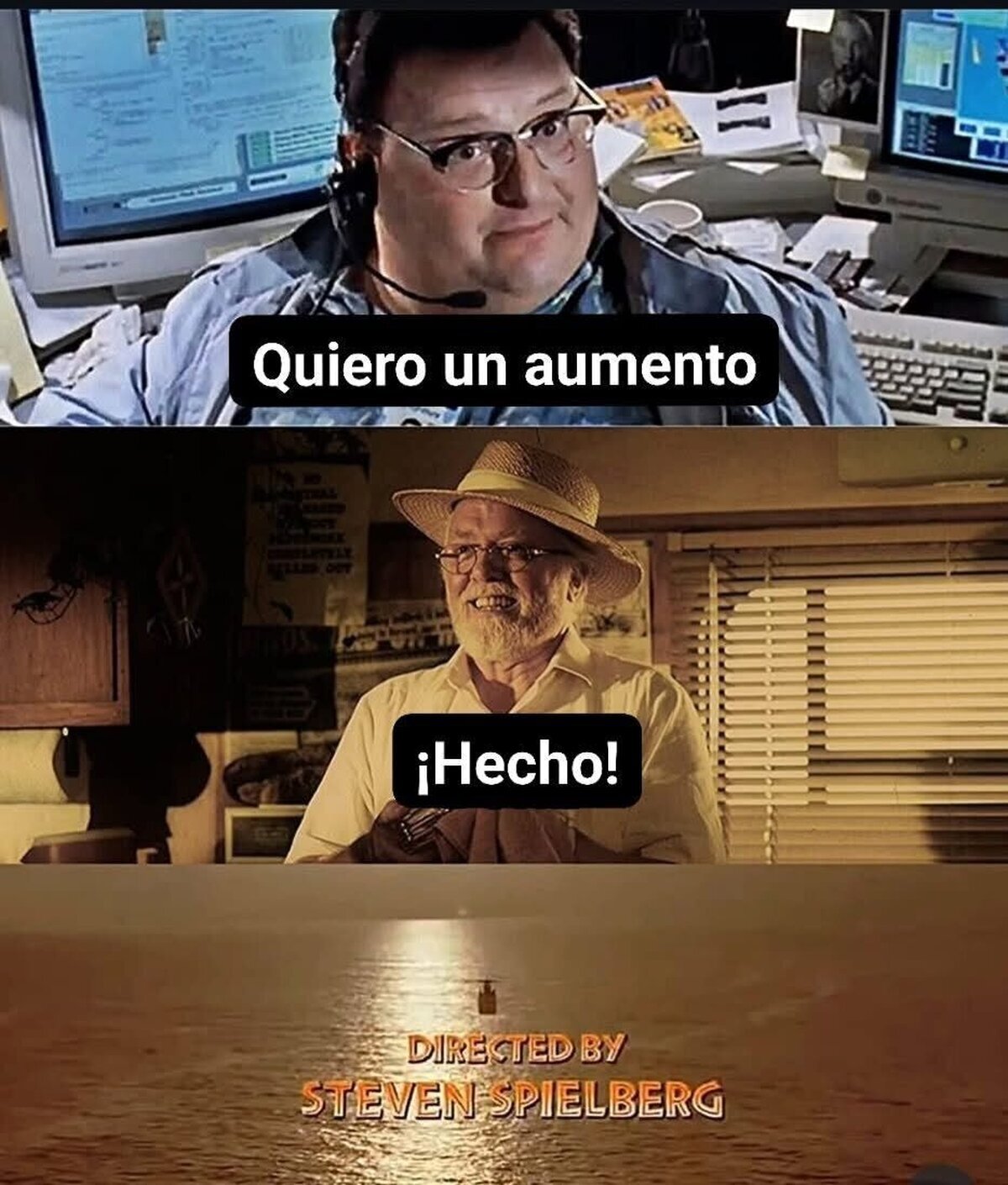 Es increíble que la trama de Jurassic Park dependiera de la buena voluntad del forro este