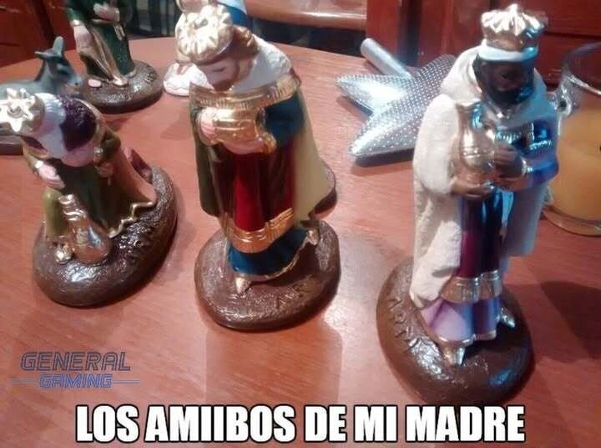 Los amiibos de mi madre