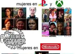 Las mujeres de Nintendo