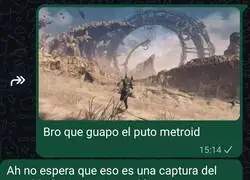 Qu&eacute; guapo el Metroid