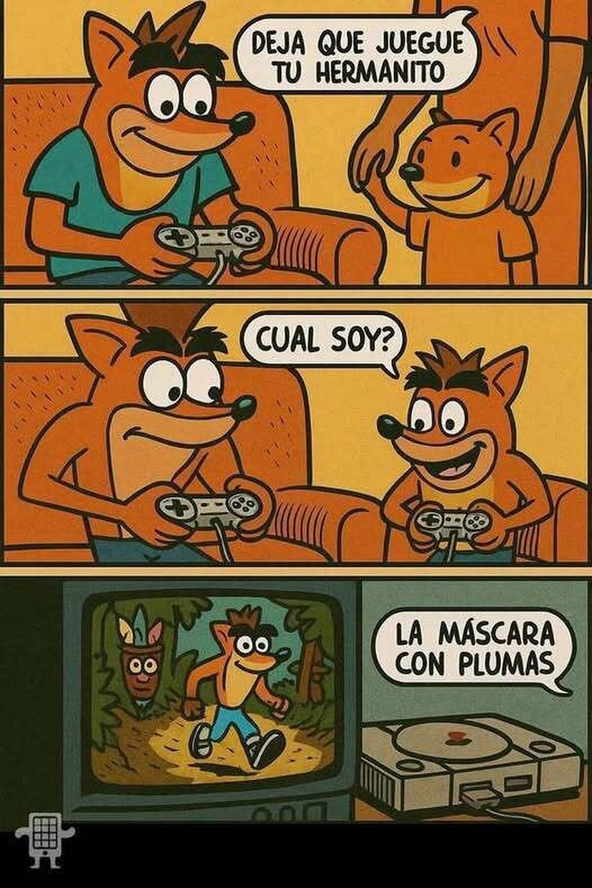 Obviamente el personaje m&aacute;s mol&oacute;n de Crash