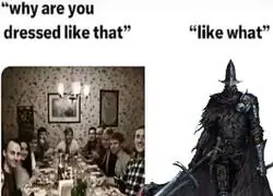 Yo llegando a la cena de navidad