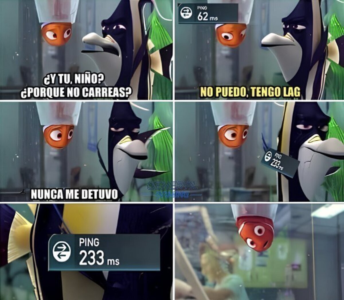 No quiero oir excusas de Lag