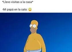 Ese hombre no conoce el pudor