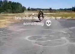 El extra&ntilde;o ataque de Dante